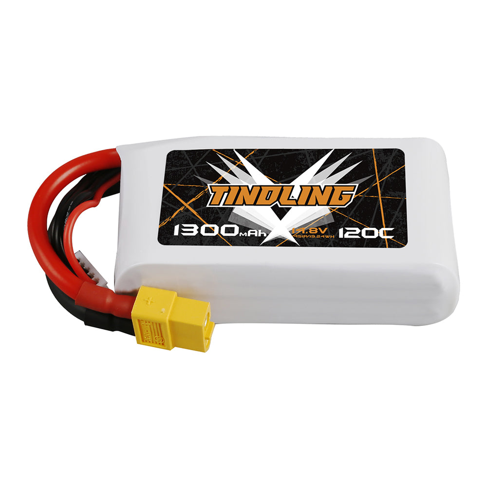 Batterie Lipo 3s 1300 mAh avec connecteur XT60 ( JW820512 )